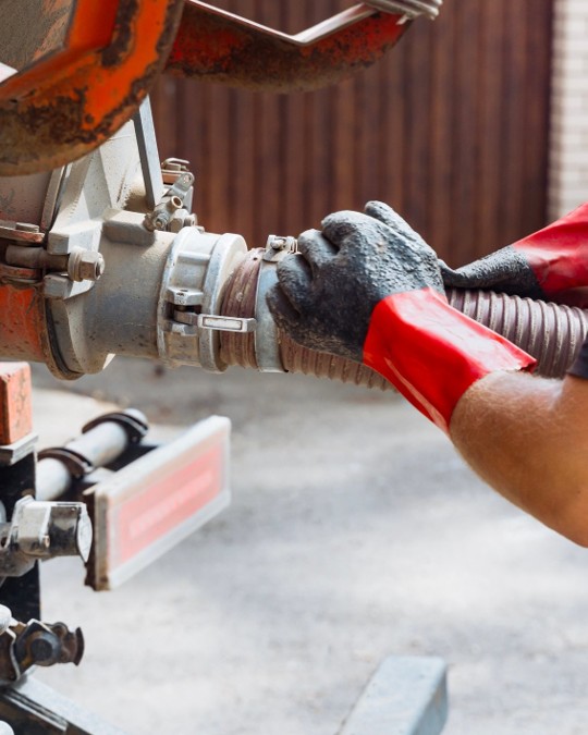Theirs versus ours Hydroflush clean dedicated equipment